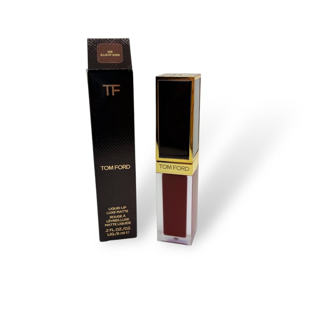 TOM FORD Liquid Lip Gloss Luxe Matte 126 ILLICIT KISS New in Box